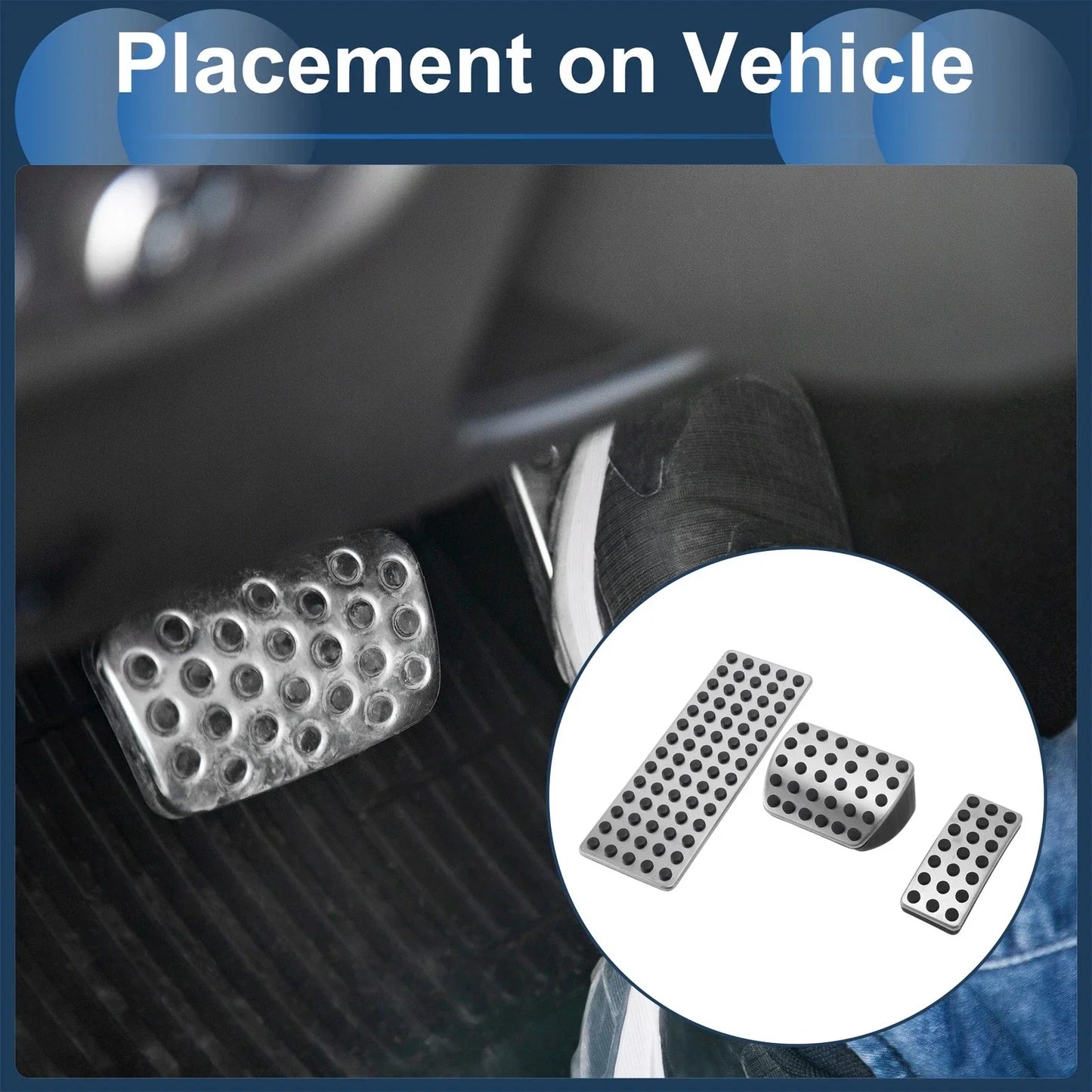 Foot Accelerator Pedal Covers for Mercedes Benz A-Class (2019-2020)