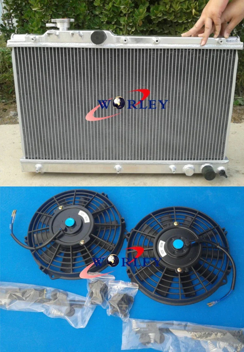 52mm Aluminum Radiator & Fans for Toyota Celica ST205 GT4 (1994-1999)