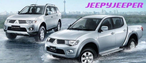 LED Chrome Mirror Cover Trim for Mitsubishi L200 Triton (2005-2015)