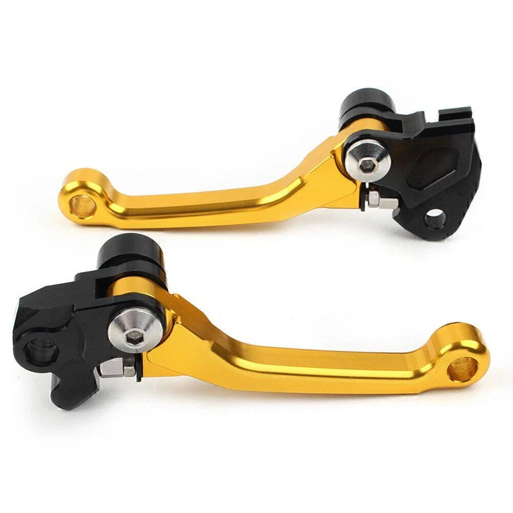 GOLD Brake Clutch Levers Handle for Suzuki RMZ450 (2005-2022)