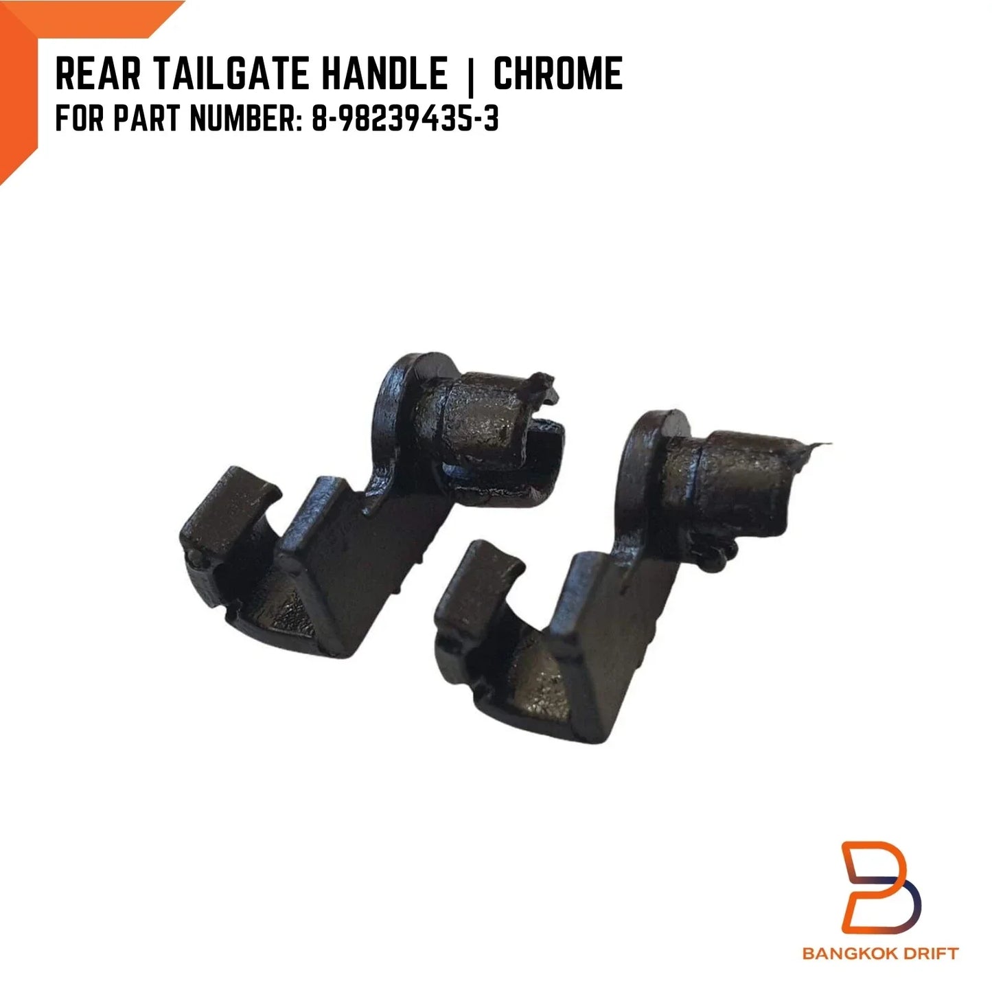 Chrome Rear Tailgate Handle for Isuzu D-Max UTE (2016-2019)
