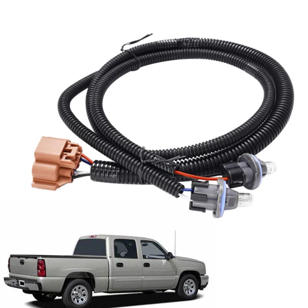 Rear Bumper License Plate Light Harness for Chevy Silverado, GMC Sierra (99-07)