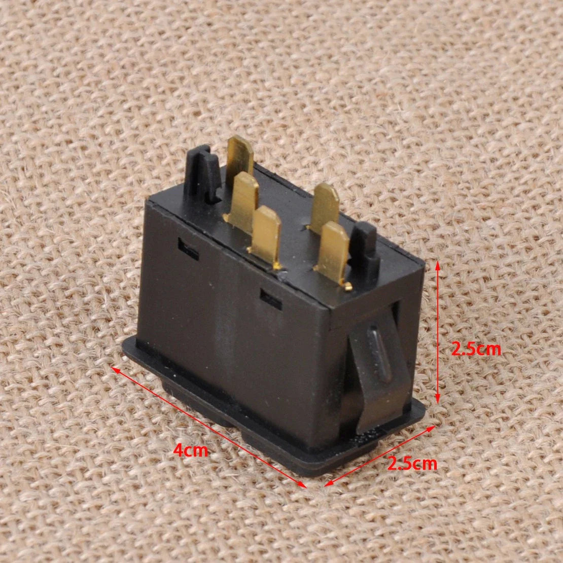 5 Pin Illuminated Power Window Switch for BMW E24 E28 E30 (1982-1994)