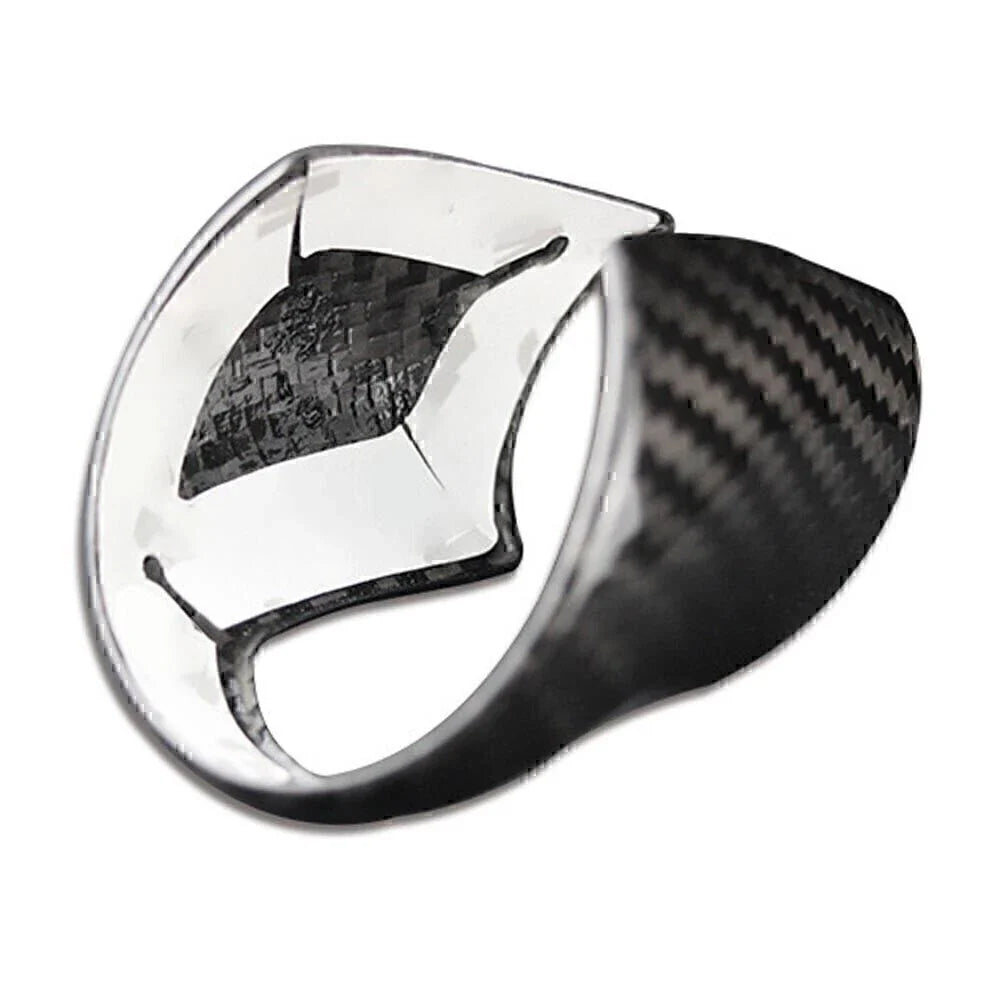 Carbon Fiber Black Gear Shift Knob Cover for Mazda Atenza Axela (2002-2019)