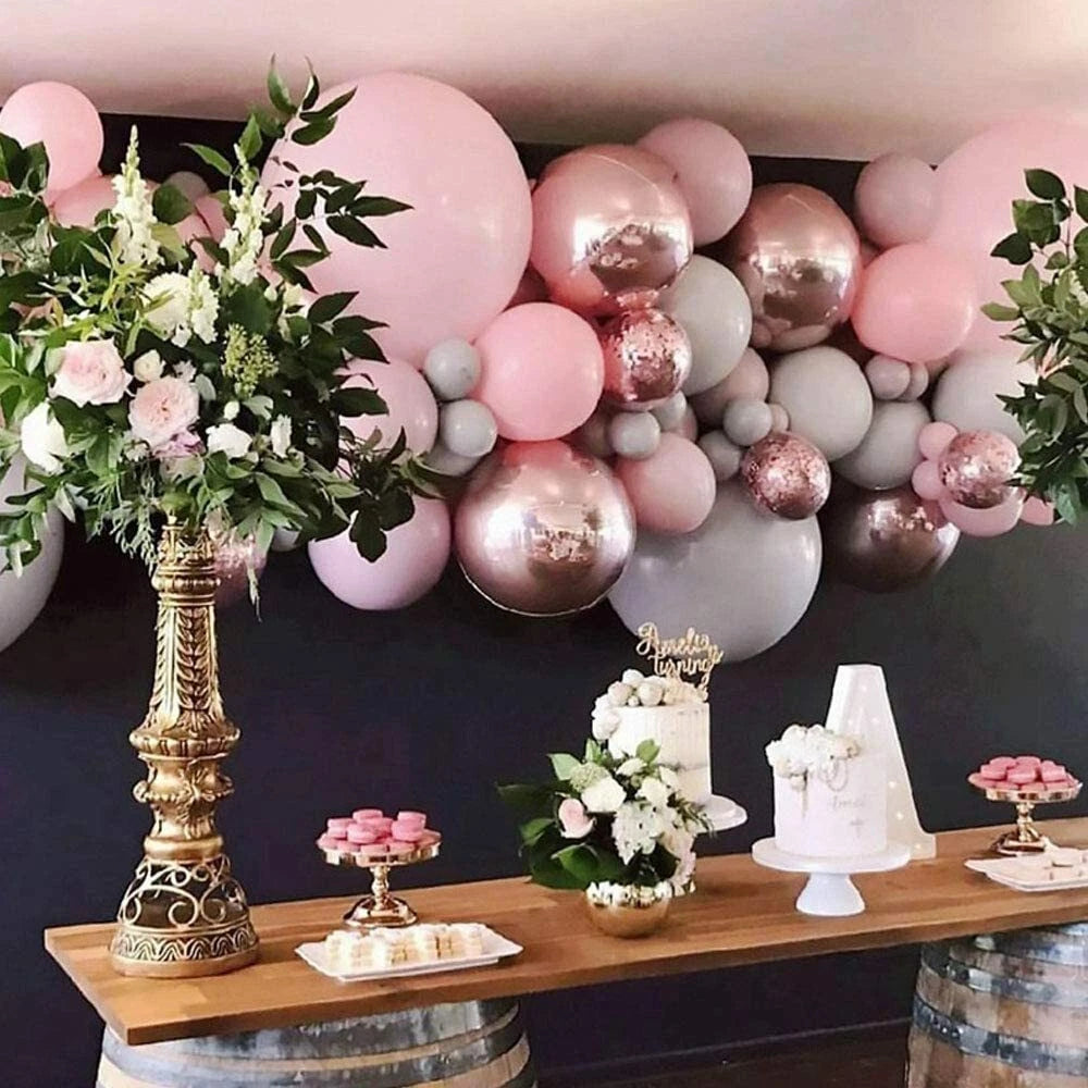 169Pcs Balloon Arch Garland Kit for Birthday Wedding Baby Shower Party Decor