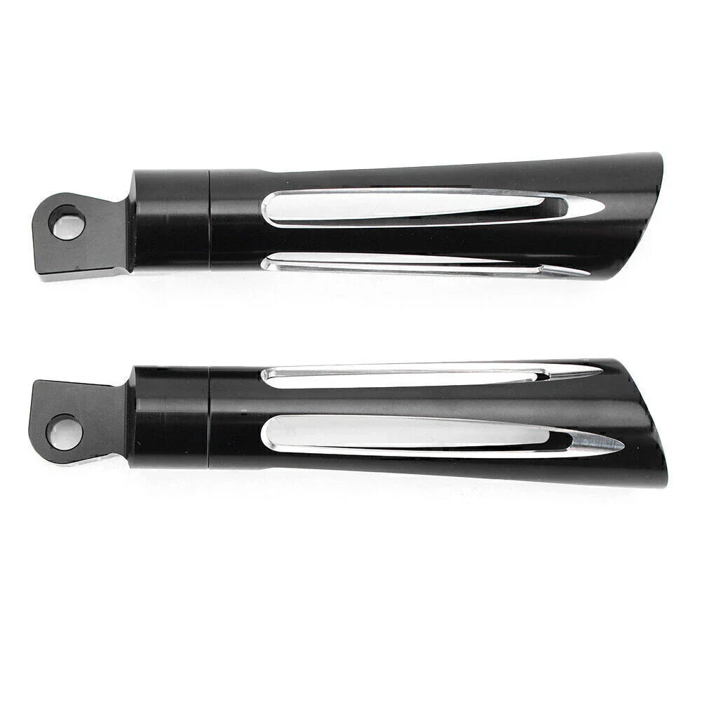 CNC Footpegs for Harley Dyna, FSX, FXSB, Sportster XL1200, XG500, 750 (2014-2023)
