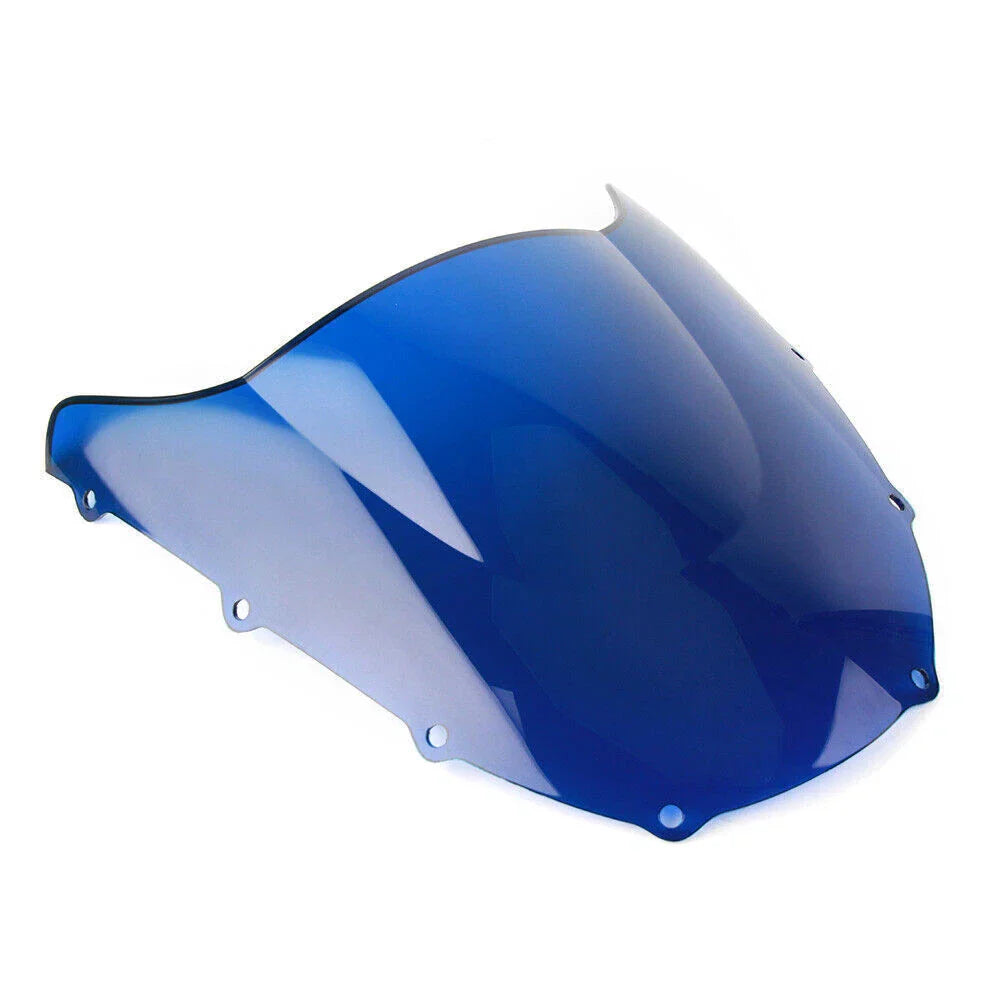Double Bubble Windshield for Kawasaki NINJA ZX9R ZX-9R (1998-1999) Blue