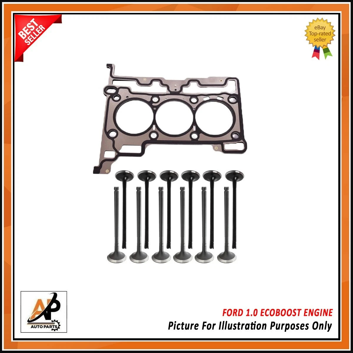 Cylinder Head Gasket Set OEM Replacement for Ford 1.0 EcoBoost (2012–2020)