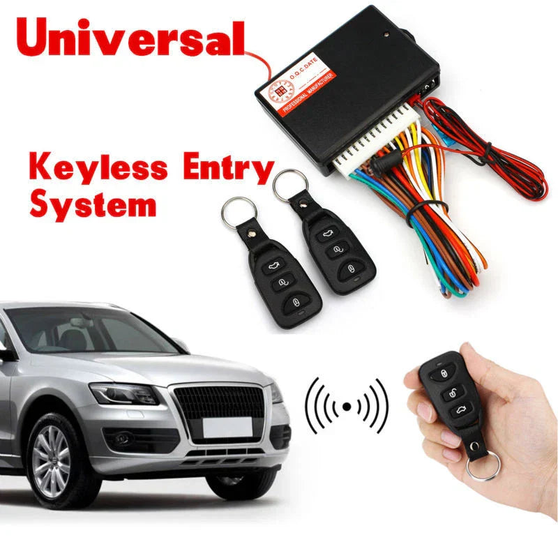 Remote Central Locking System for Vehicle Keyless Entry - 1 Set