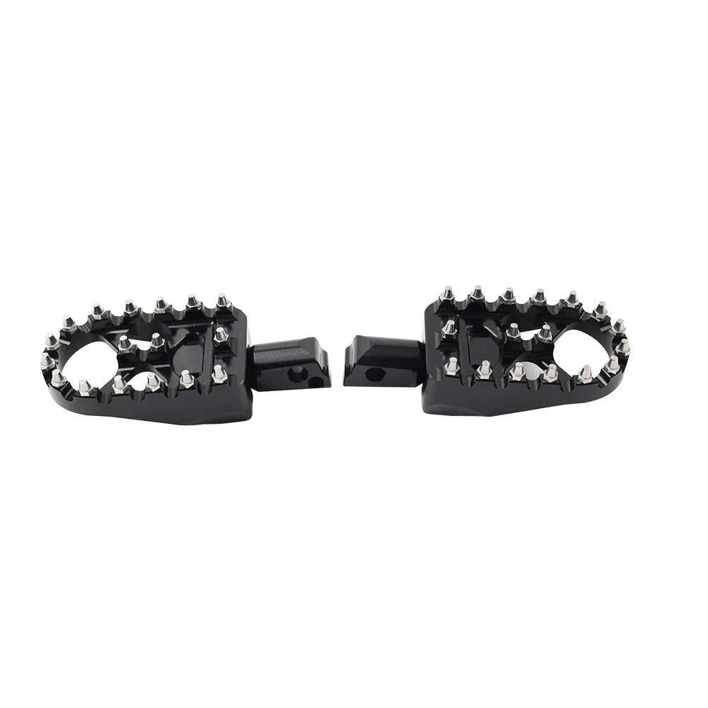 Rear Black FootPeg Passenger Pedal for Harley FXBB FXLR FXLRS FXLRST FXST FLSB (2018-2023)