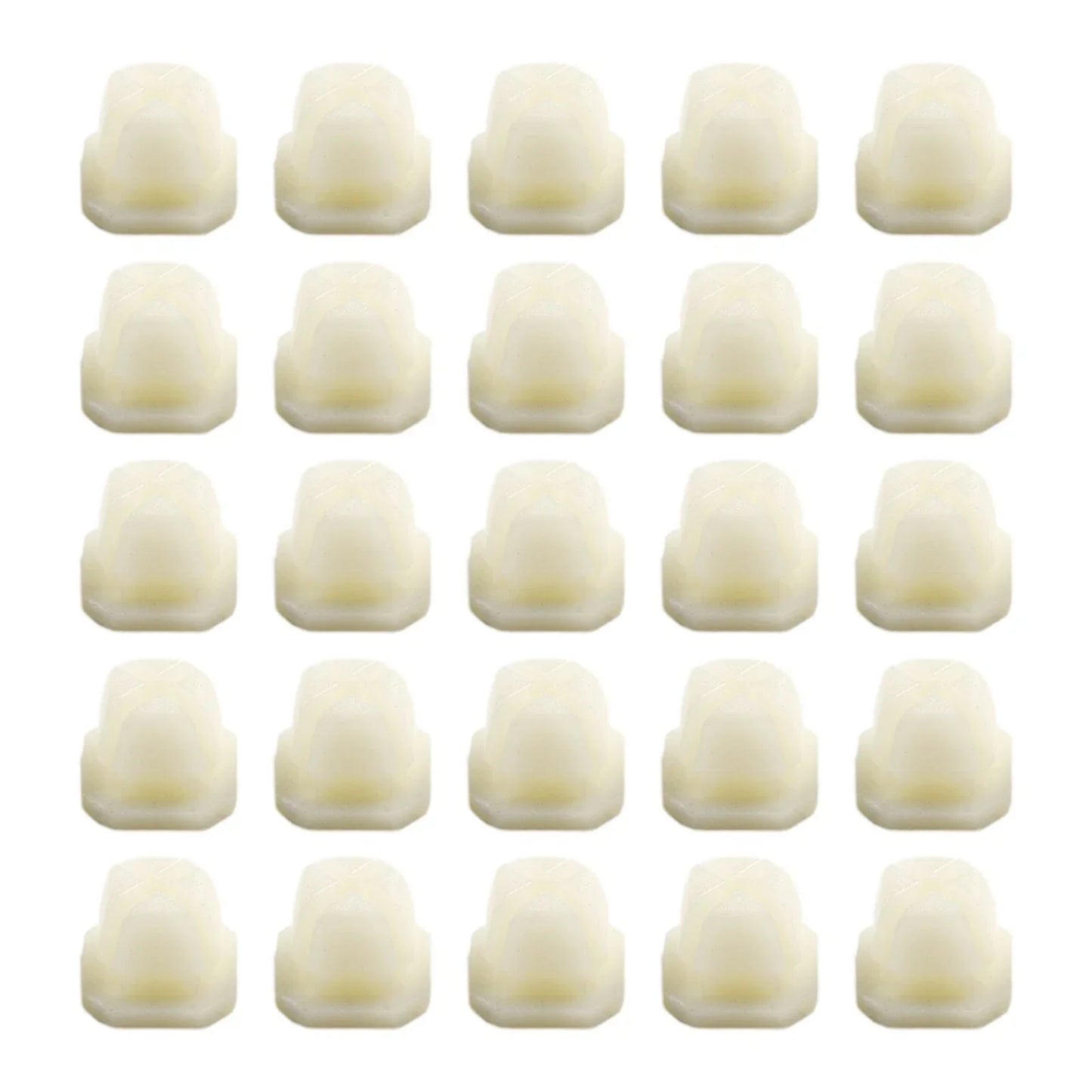 25 x Headlight Bezel Grill #8 #10 Screw Nut Clip 5/16" Sq Hole for PAS1574