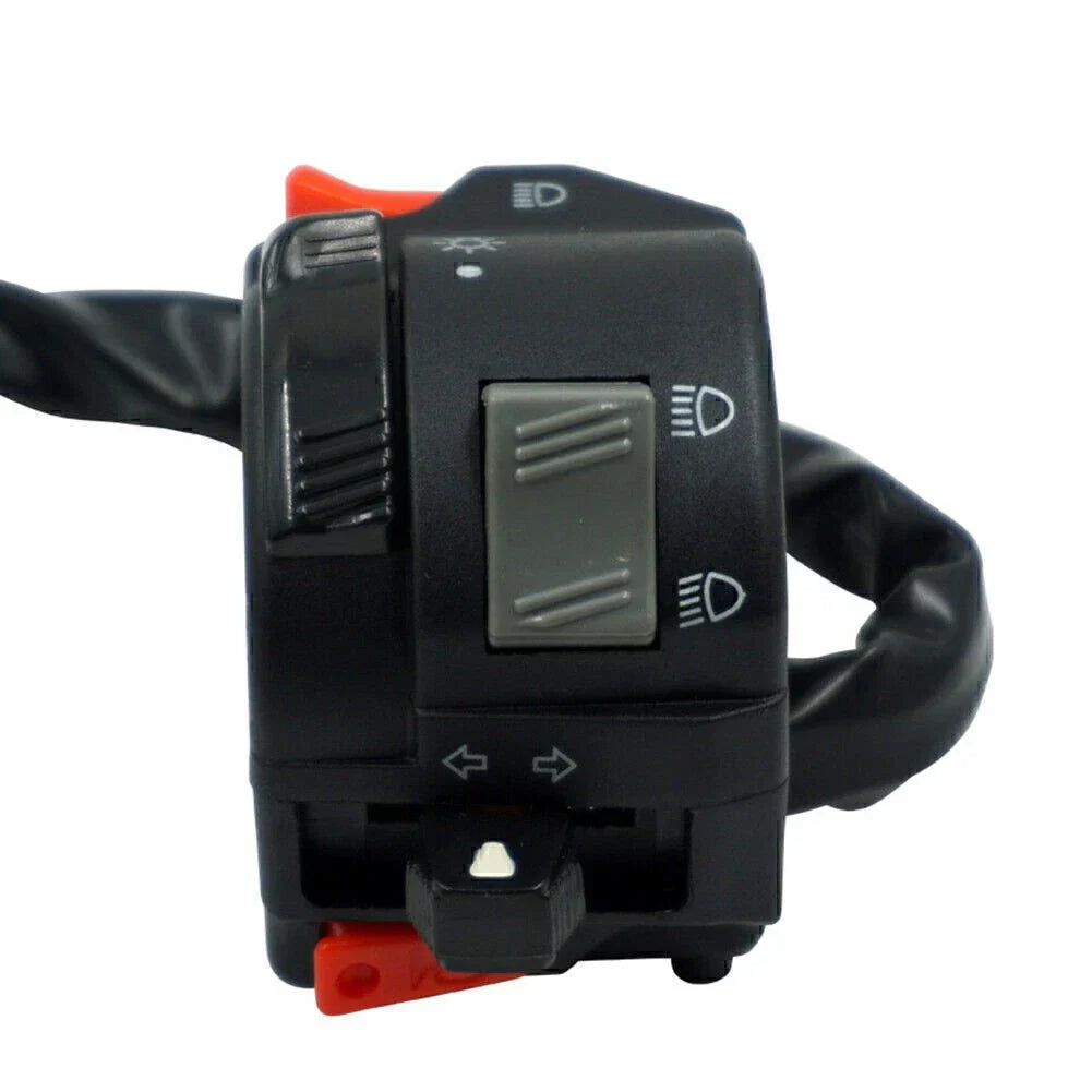Motor Handlebar Horn Button Turn Signal Fog Light Switch for Car (22MM)