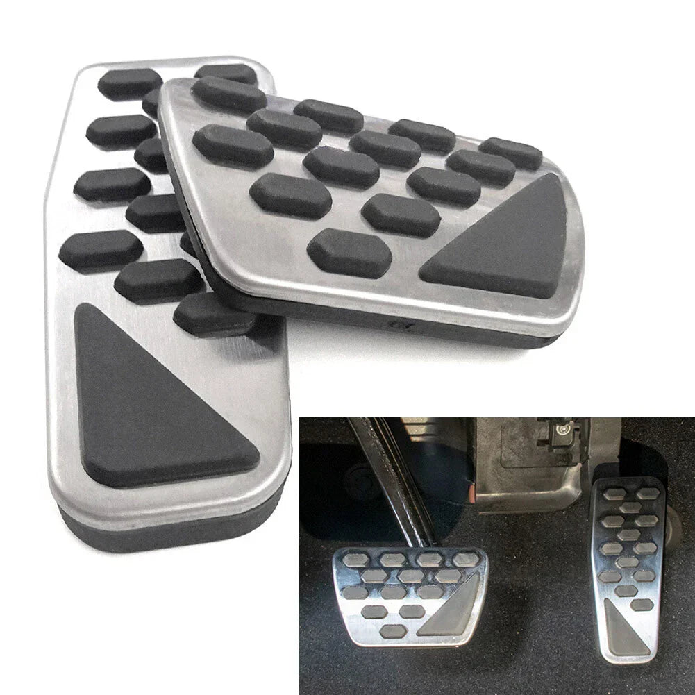 Stainless Steel Gas Brake Pedals Cover for Jeep Wrangler JL (2018-2022)