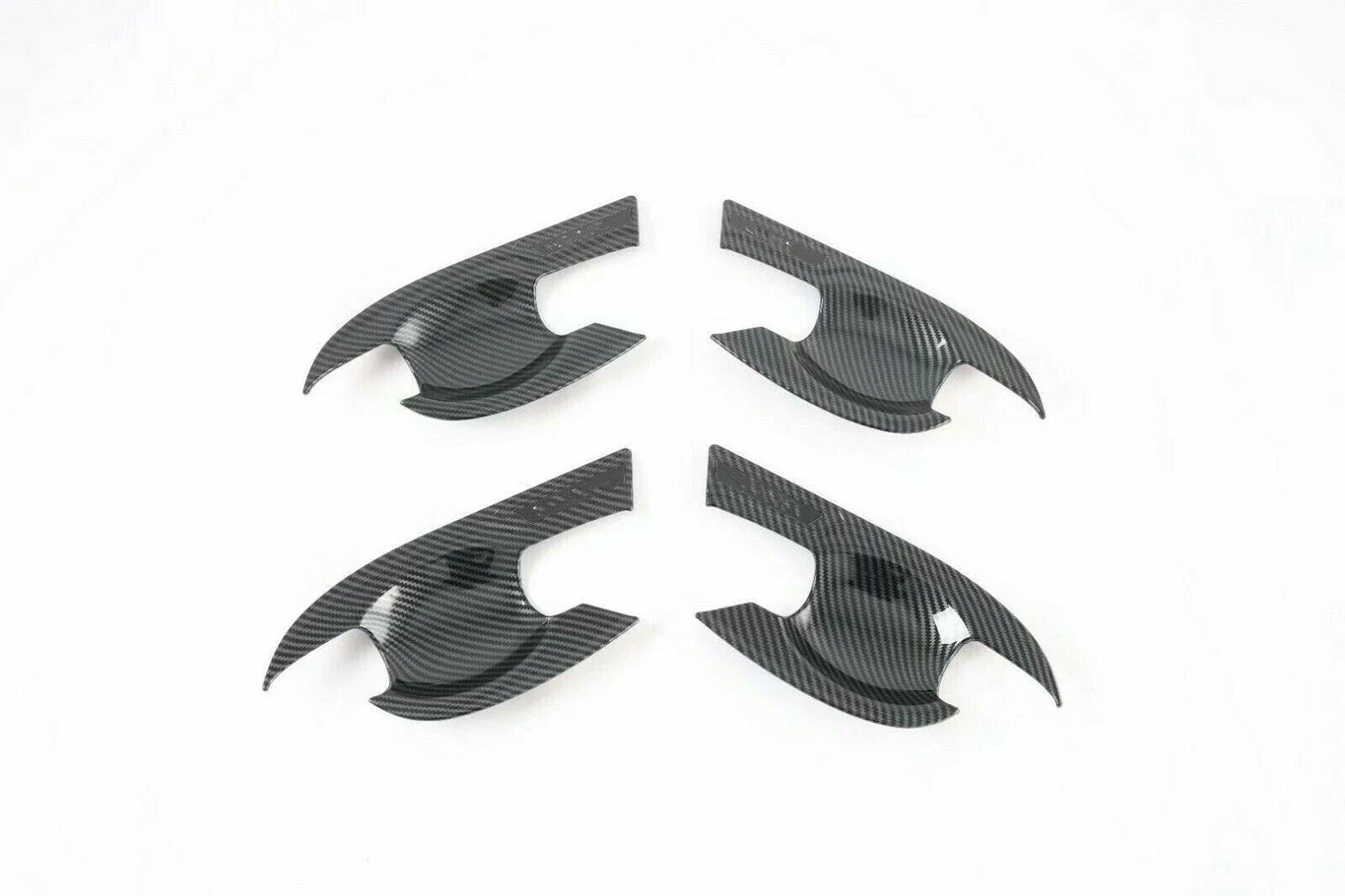 Carbon Door Handle Bowl Cover Trim for Nissan Navara NP300 D23 (15-21)