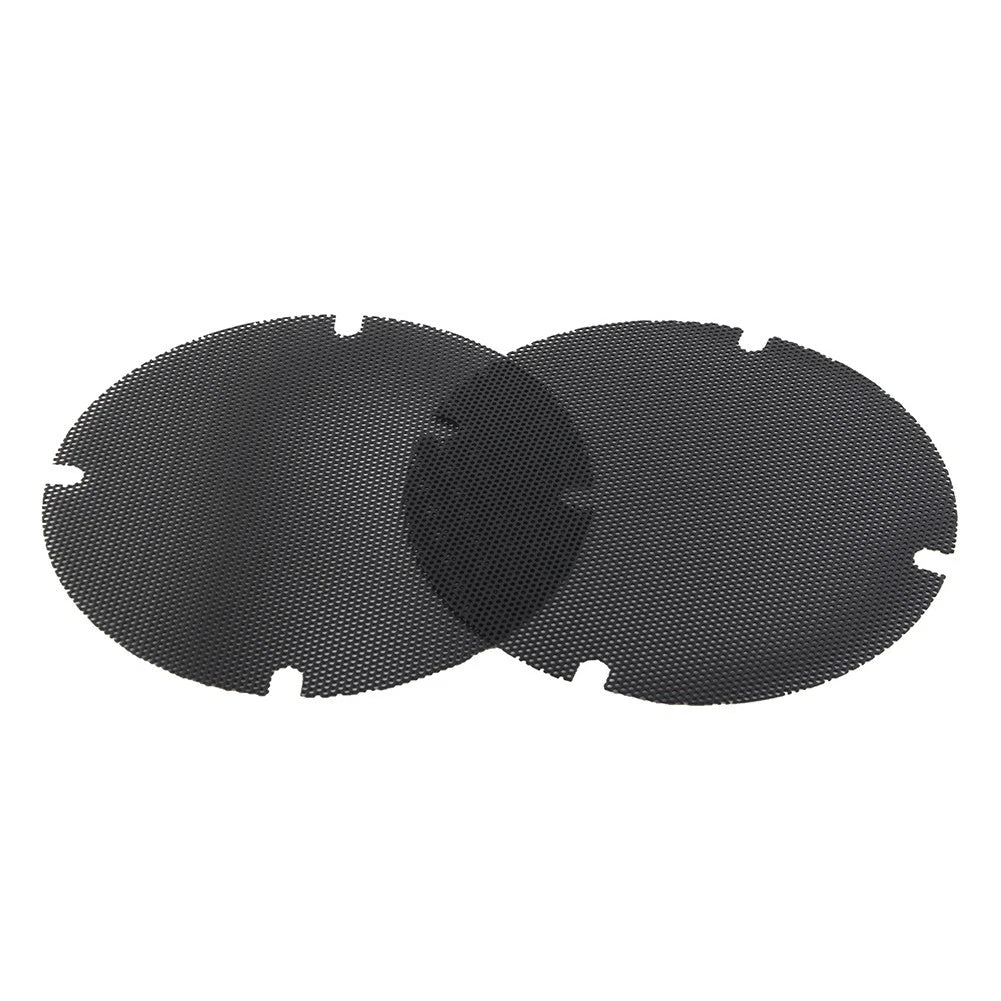 Mesh Rear Passenger Speaker Grill Covers for Harley Touring (2014-Current) Black