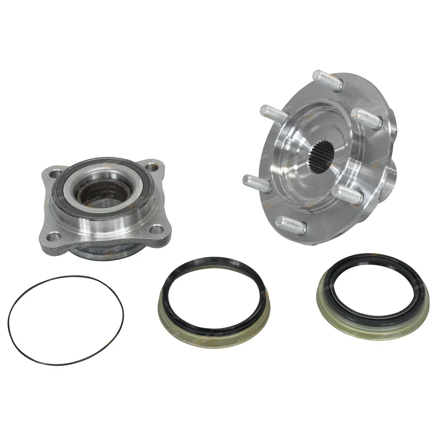 Front Wheel Bearing + Stud Axle Hub for Hilux GGN25 KUN26 TGN26 (2005���2016)