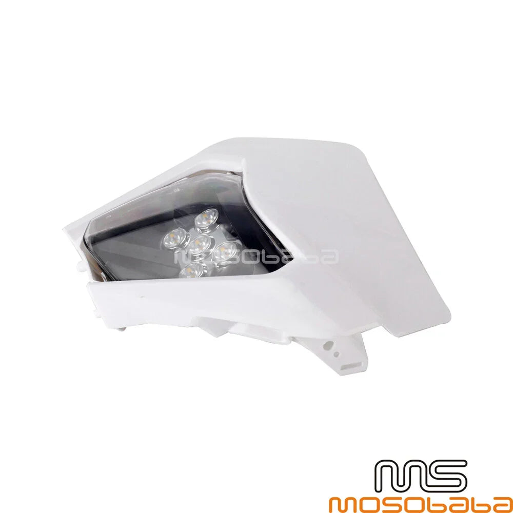 LED Headlight Fairing for KTM EXC TPI, EXC-F, SIX DAYS, FREERIDE 250F (2017-2023)