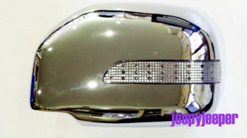 Chrome Mirror Cover LED for Toyota Hilux MK4/MK5 Sportrider (1997-2004)