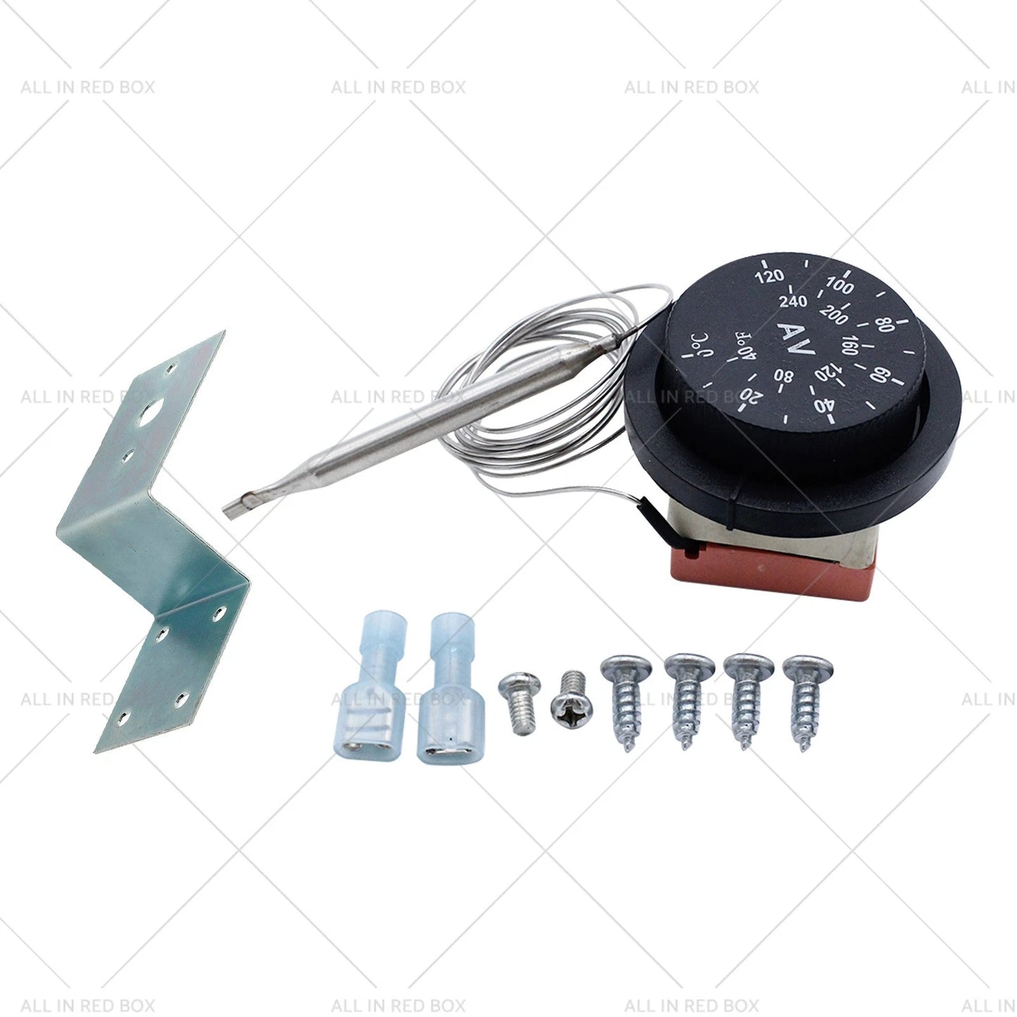 Radiator Fan Control Switch Thermostat 12V for Vehicle (0-120°C)