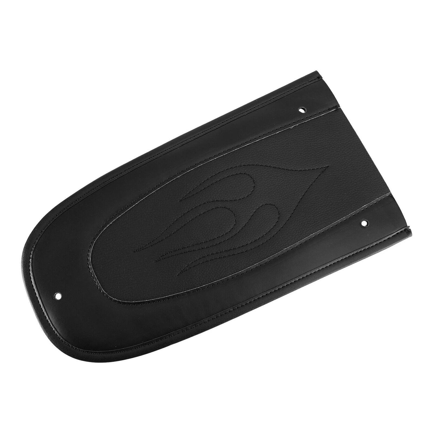 Flame Stitch PU Leather Rear Fender Bib Solo Seat for Touring Electra Glide (2009-2023)