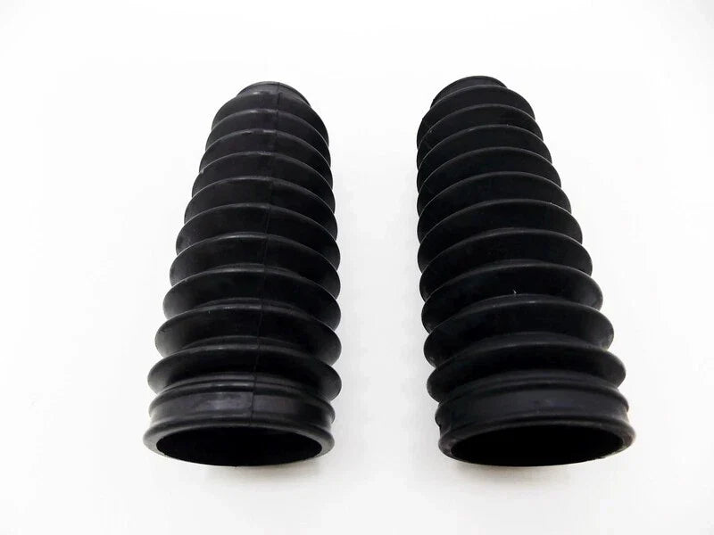 Front Fork Gaiters Rubber Boots Set for Honda ST70 Dax (1969-1995)