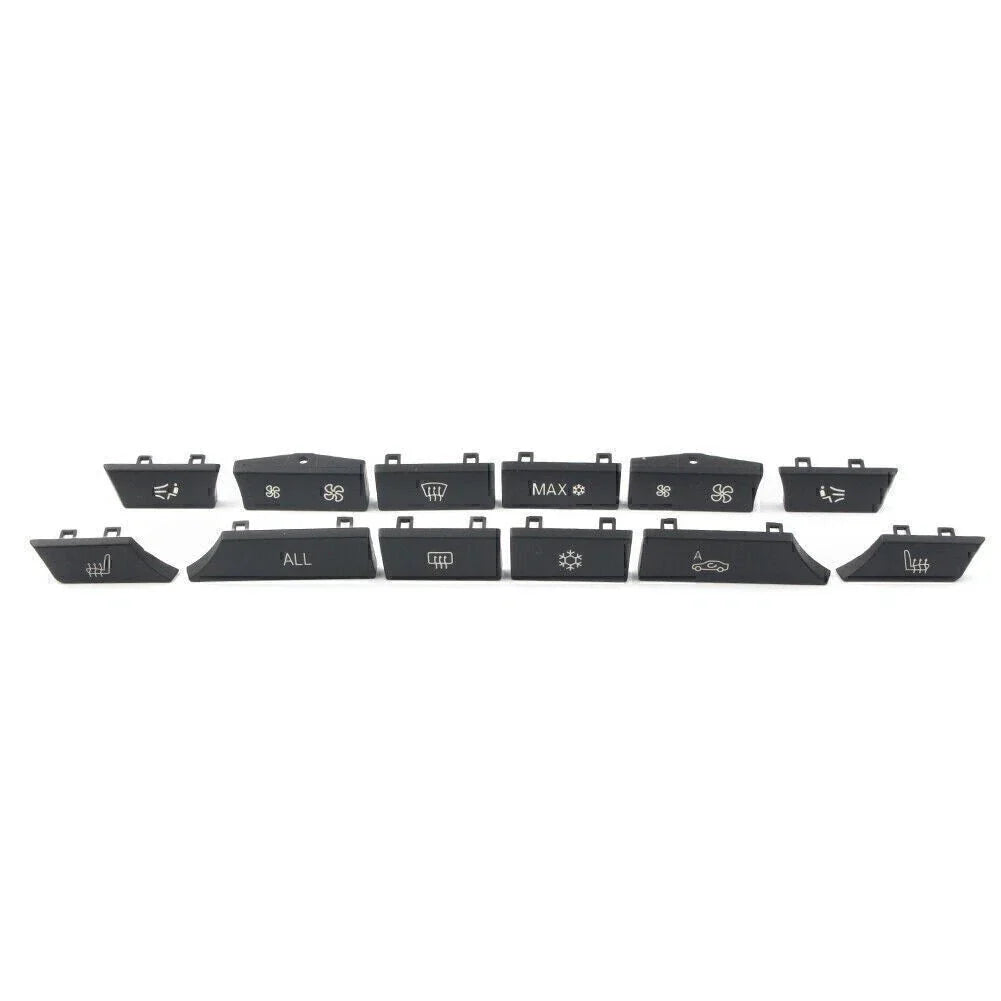 12 Button Key Caps for BMW 5 6 7 Series F01 F12 (2008-2017)