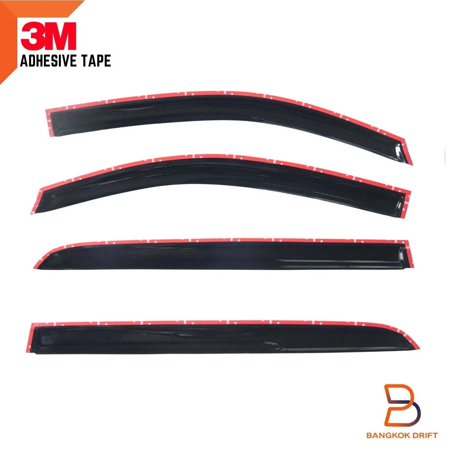 Weather Shield Window Visor Rain Guard for Holden Trailblazer Colorado 12-22