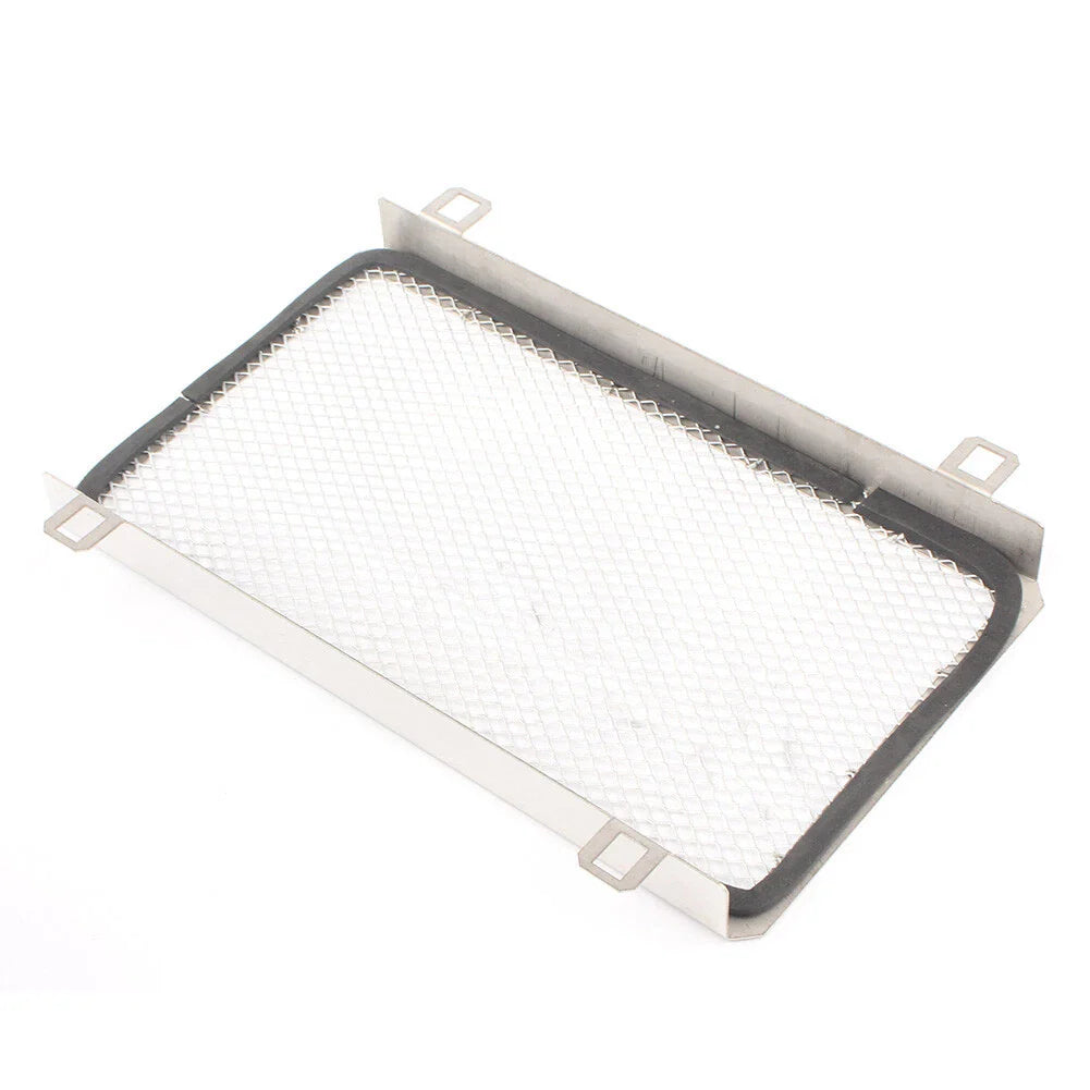 Radiator Guard Grill Silver Cover for Kawasaki Ninja 250R/300R (2013-2015)