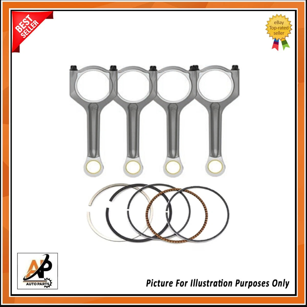 Crankshaft with Engine Rebuild Kit for BMW 2.0L Diesel Touring N47D20 (2007–2016)