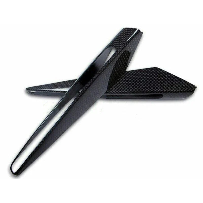 Carbon Fiber Fender Side Light Grille Trim for BMW E90 E92 E93 M3 (2008-2013)