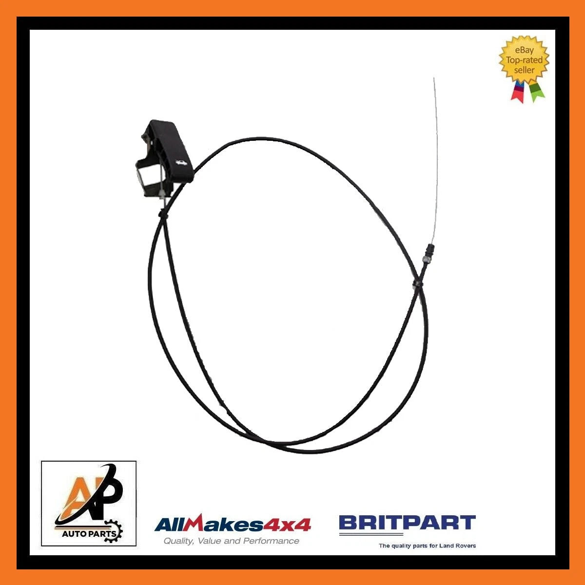 Bonnet Release Cable OEM Replacement for Land Rover Defender 90 110 130 (1999–2016)
