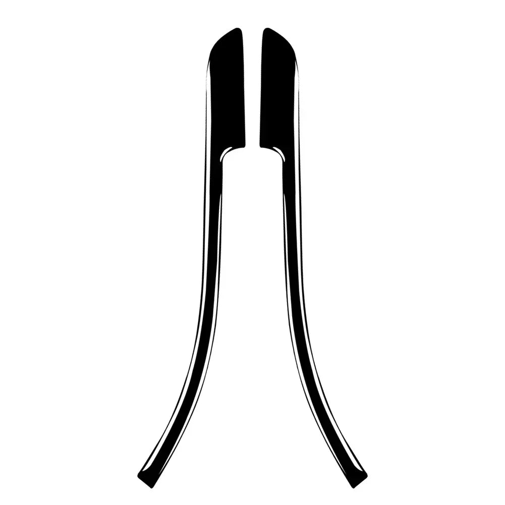 Piano Black Rearview Mirror Anticollision Strip Cover for Audi A4 B9 S4 RS4