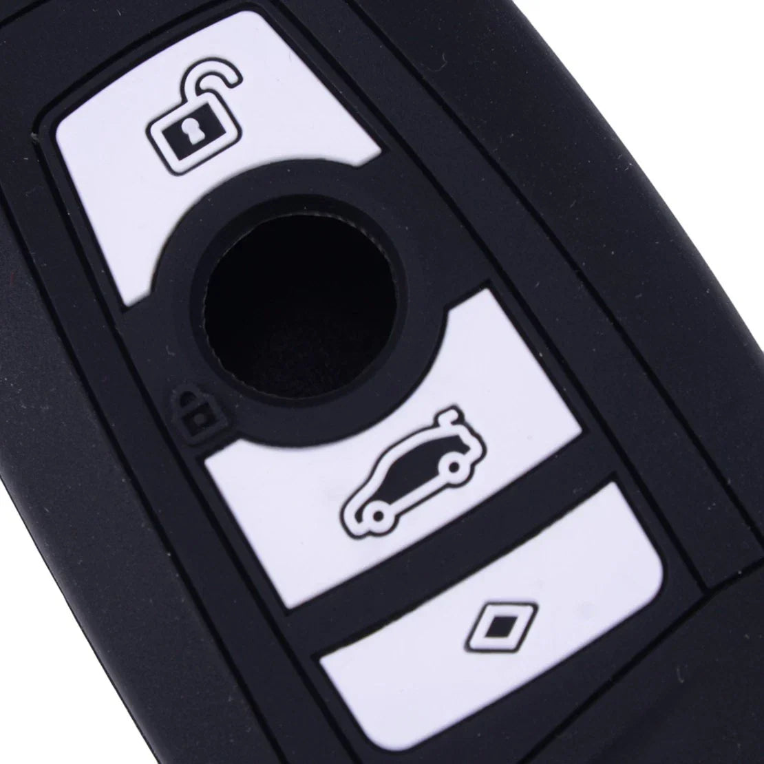 Key Case Cover for BMW 3 Button Silicone Keyless Key (2012-2019)