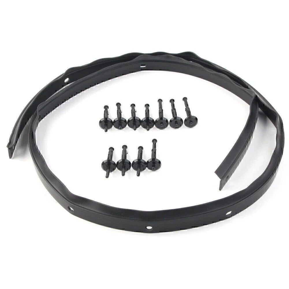 Front Bumper Hood Seal & Rivets for Dodge Challenger (2008-2019)