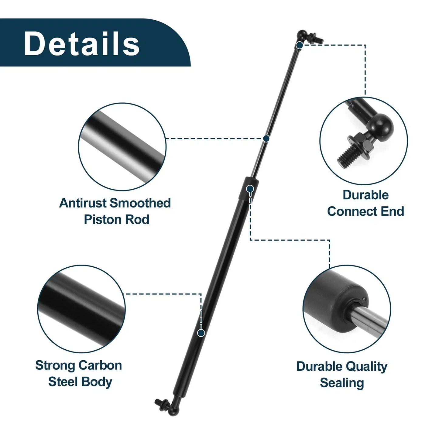 Rear Window Lift Supports 2 x Gas Springs for Honda CR-V (2017-2023)