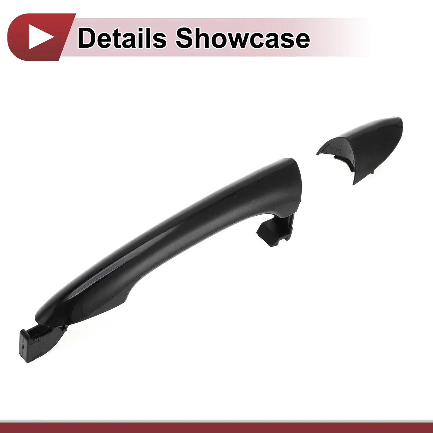 Car Door Handle Grip for Hyundai Sonata 2011-2014 Front Right Black