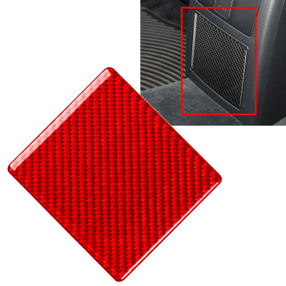 Red Interior Rear Console Panel Cover Trim for Volkswagen Passat (2001-2005)