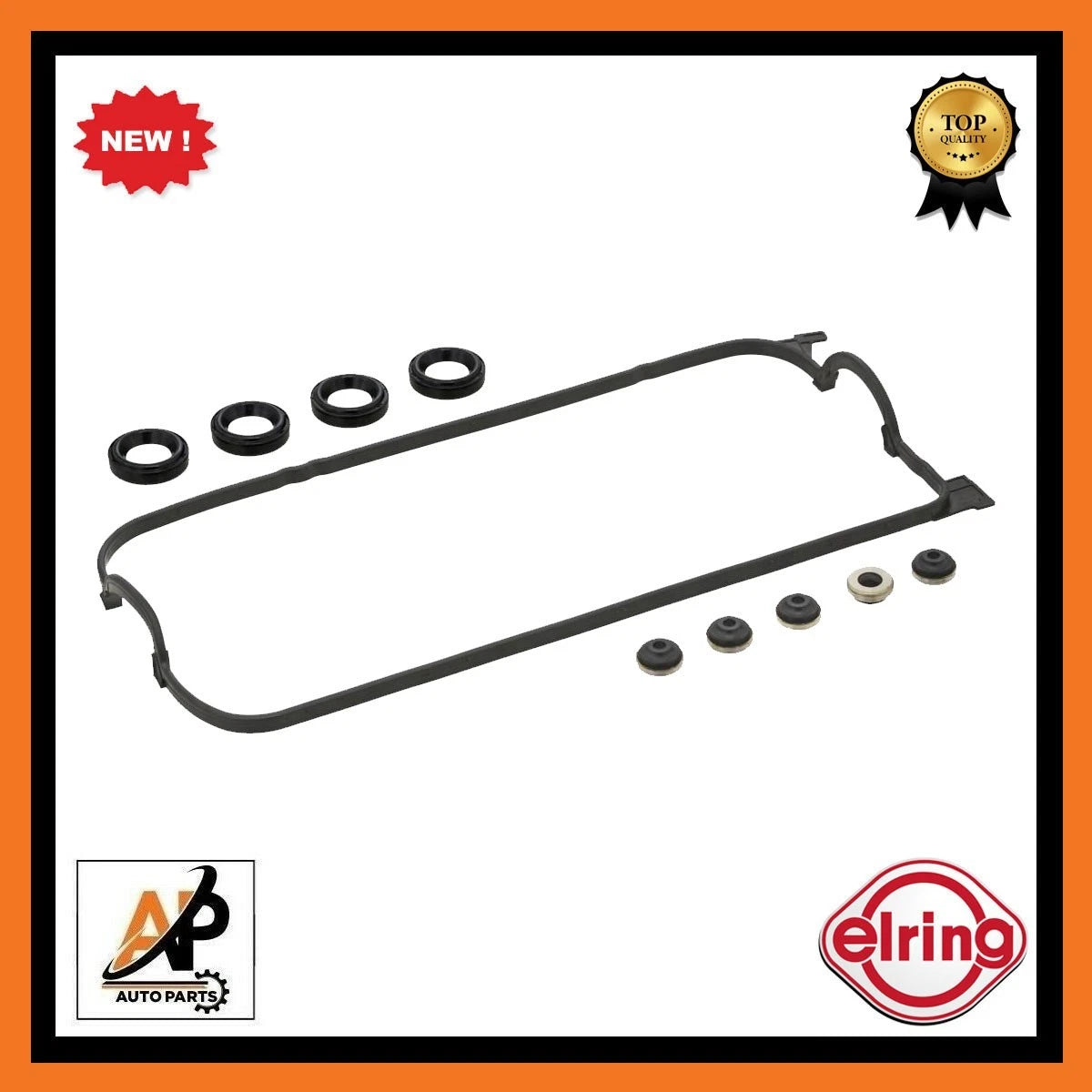 Cylinder Head Cover Gasket Set Replacement for Honda B15B9 (2003–2006)