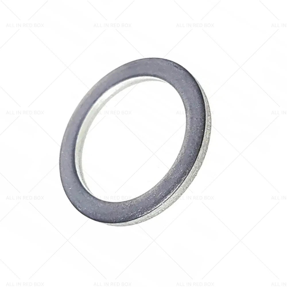 50 x Aluminum Engine Oil Crush Washers for Car Drain Plug Gaskets (14mm ID)