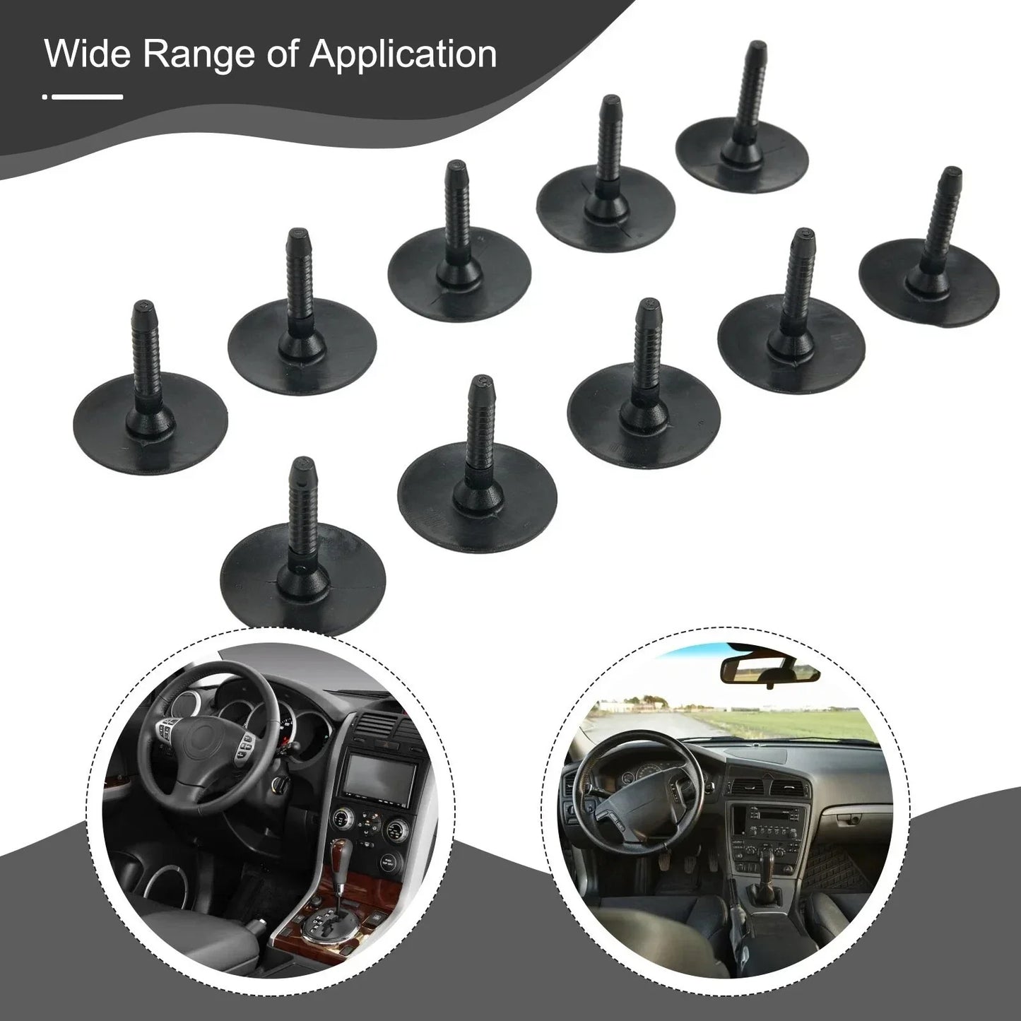 Side Skirt & Undertray Plastic Screws Fasteners Clips for BMW 3 Series (2012–2019)