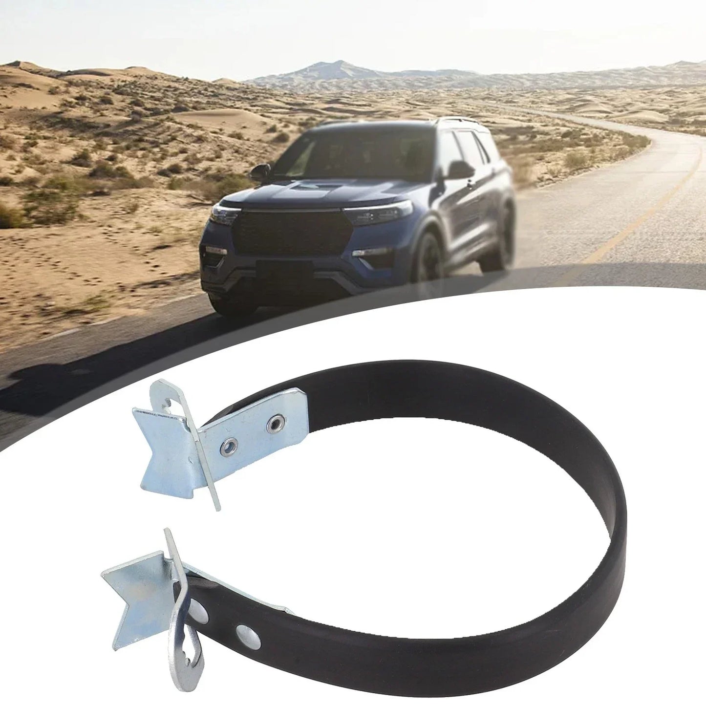 1 x Car Battery Carrier Strap Heavy Duty Side Lift Strap 14” Durable