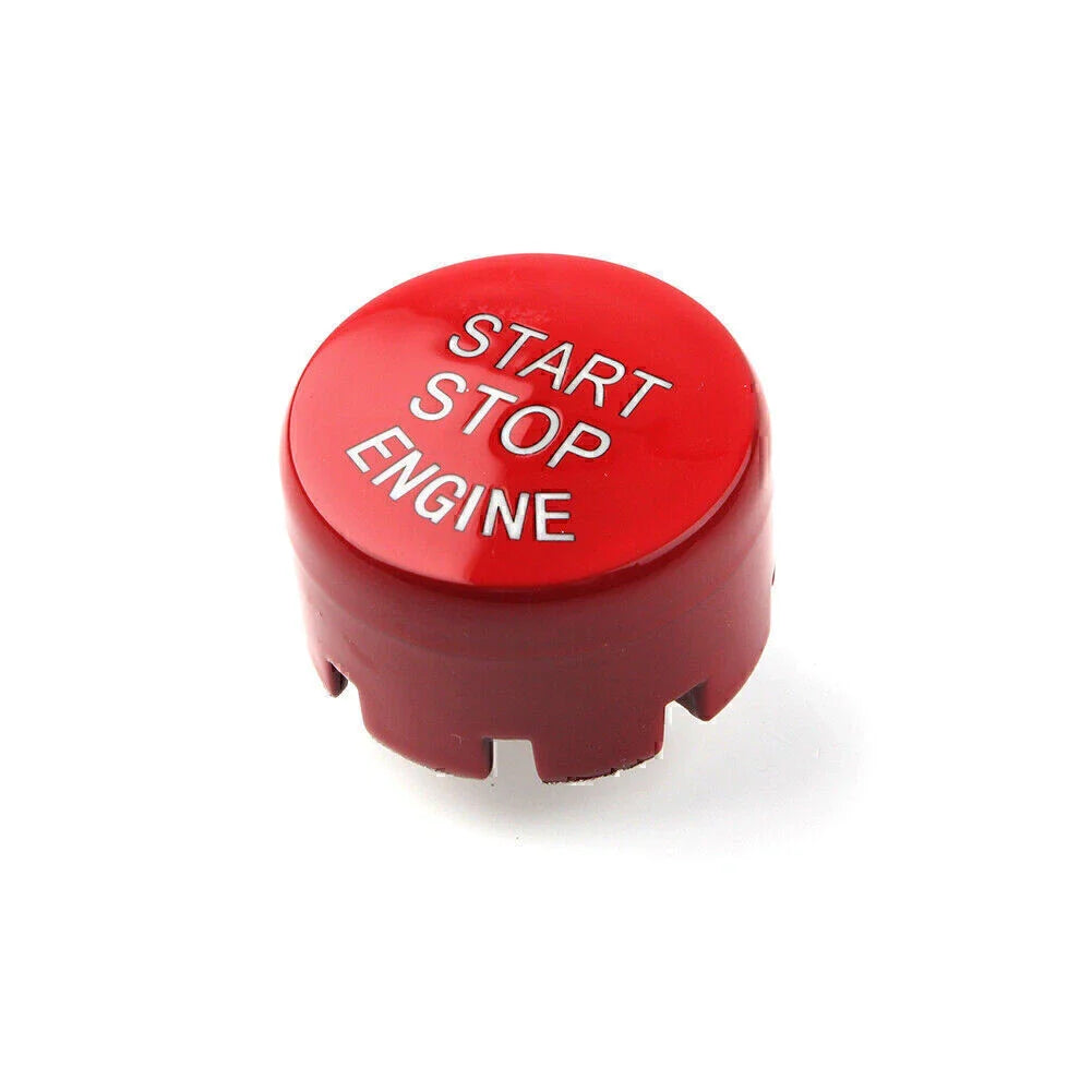 Auto Start/Stop Engine Switch Button ABS Red for BMW F Series (2012-2023)