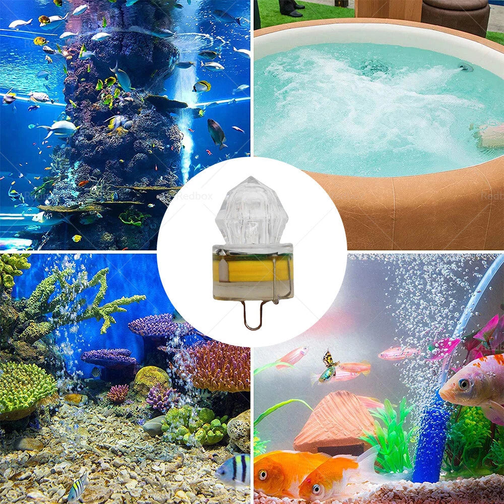 LED Flash Fishing Light for Deep Drop Underwater Squid Strobe Bait Lure
