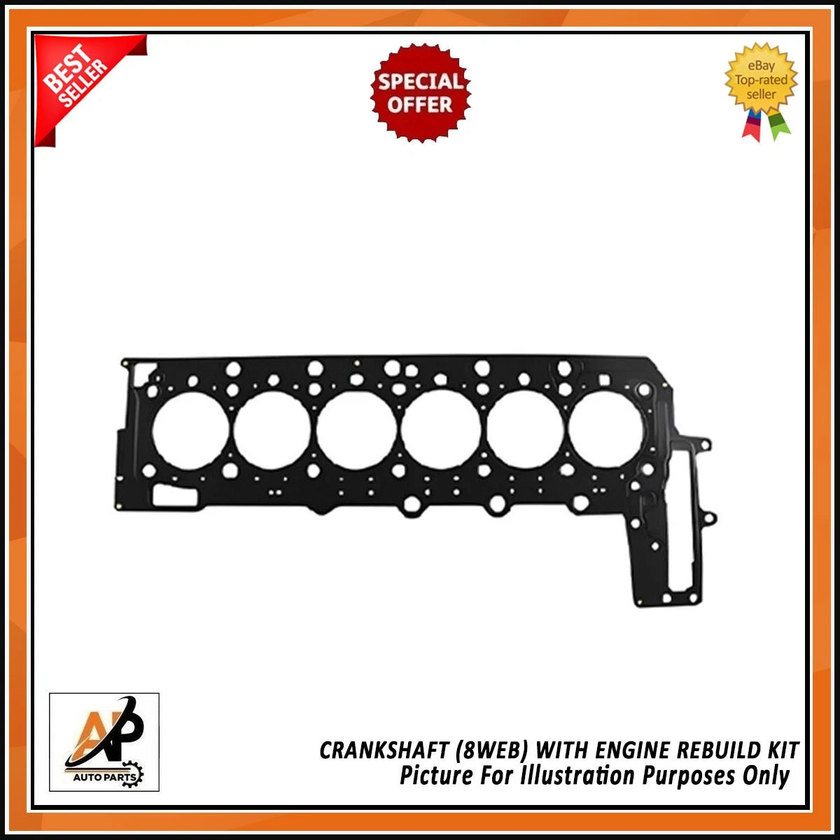 Crankshaft Rebuild Kit for BMW X5 E70 3.0 N57 Diesel (2007–2013)