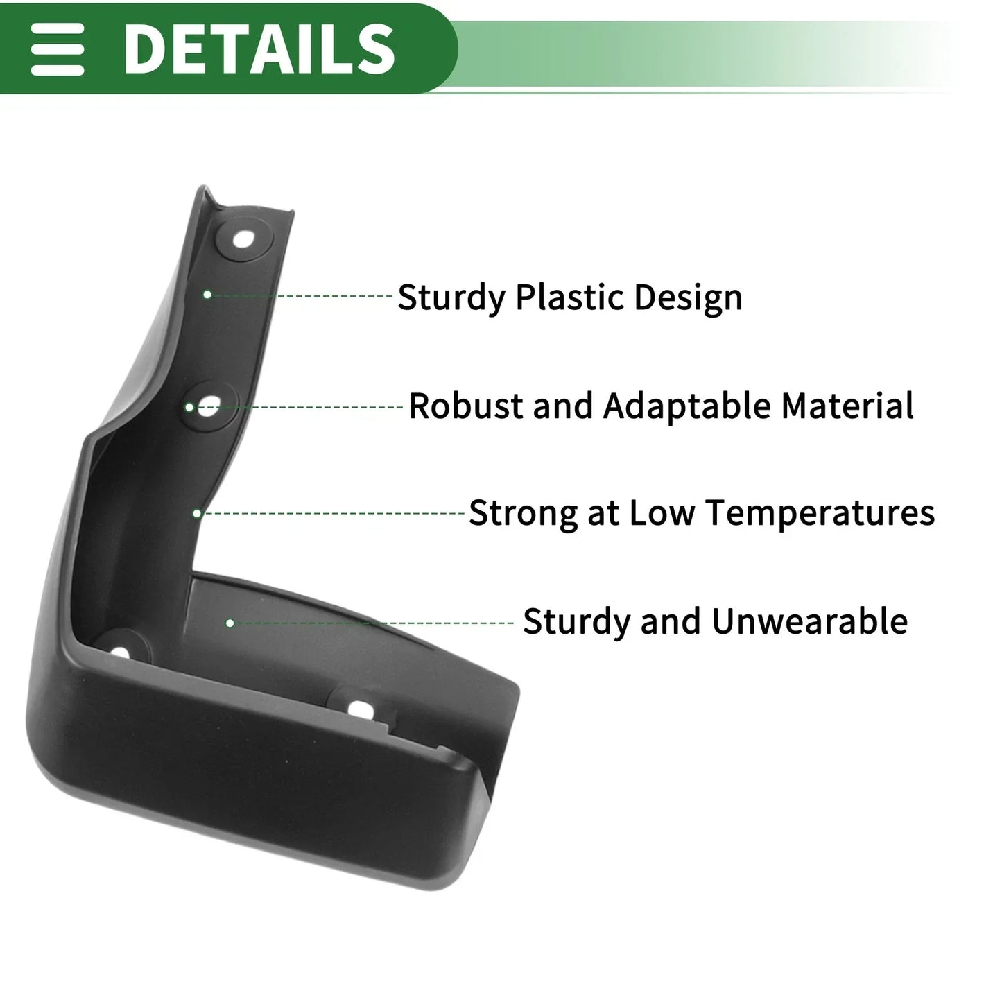 Mud Flaps Splash Guards for Honda Crider (2019-2021)