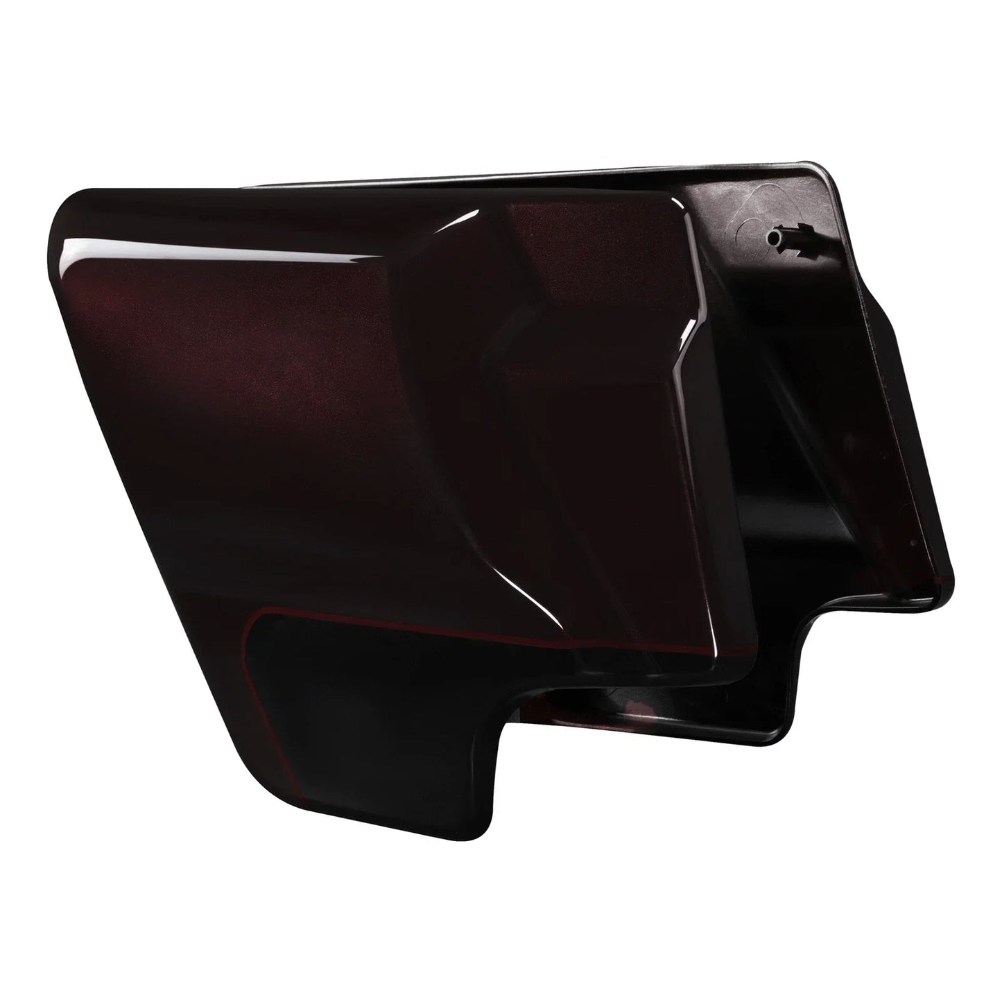 Battery Side Covers for Harley Touring 2009-2023 Midnight Crimson/Vivid Black