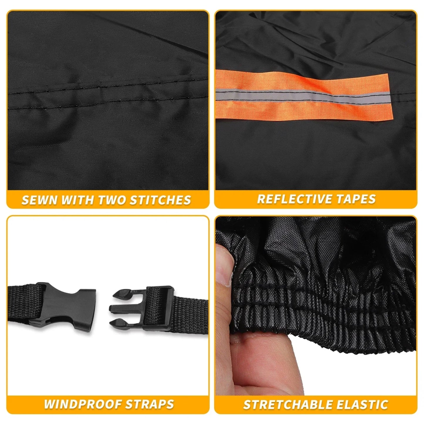 Waterproof All Weather Car Cover for Lexus UX (2019-2023) - Black 190T-PU