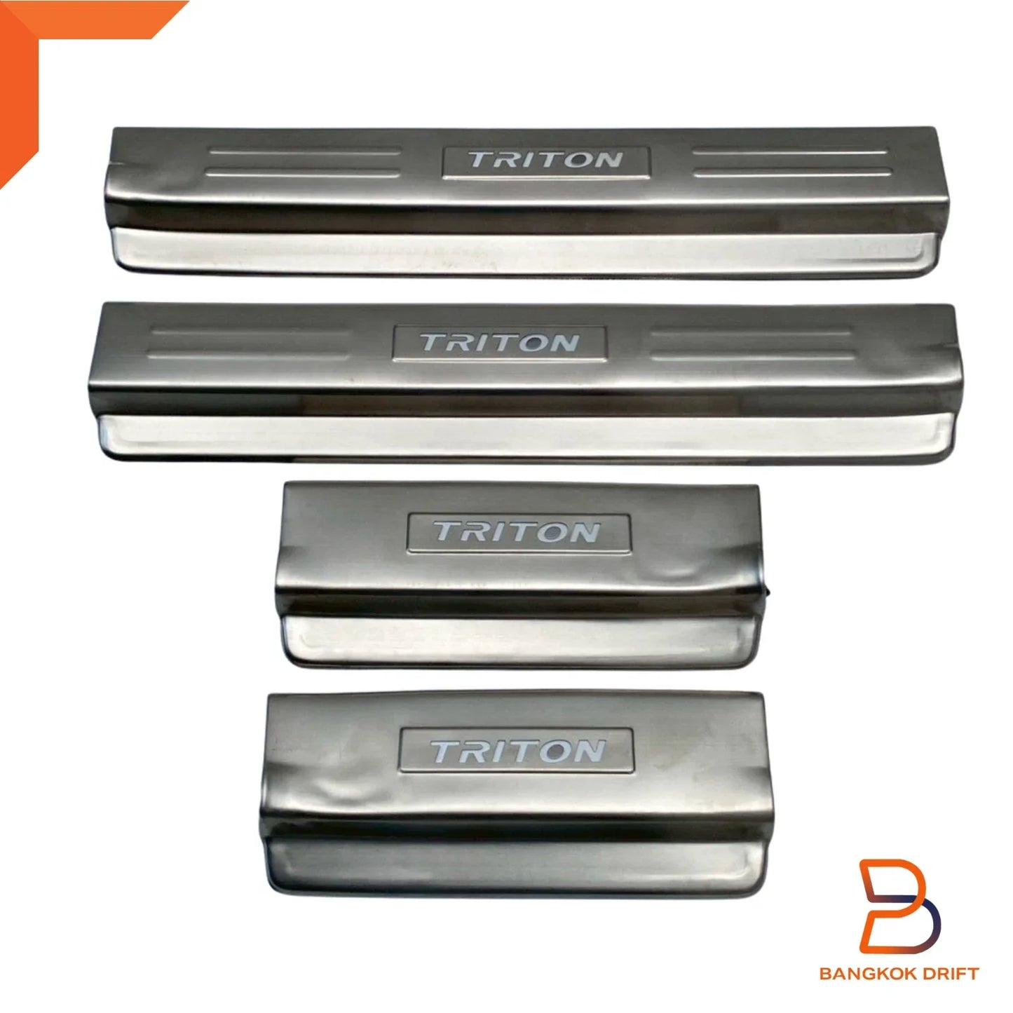 Stainless Steel LED Scuff Plates for Mitsubishi Triton MQ (2015-2020)