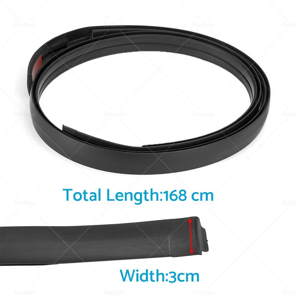 LH & RH Dual Cab Roof Moulding Rubber Strip for Toyota Hilux (2005-2015)
