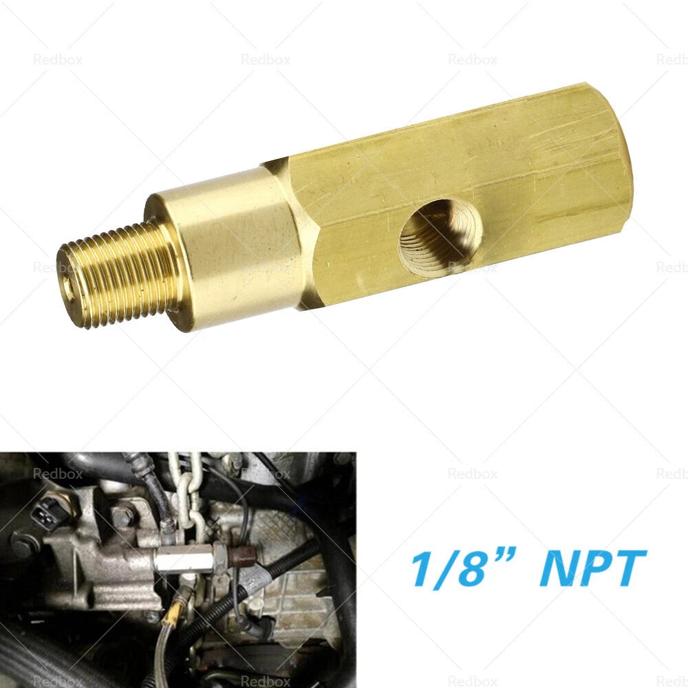 1/8" NPT Oil Pressure Gauge Adapter Male/Female for Car